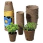 24 pots rond en tourbe 6 cm 24 pots rond en tourbe 6 cm